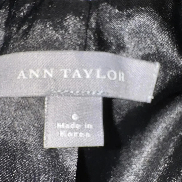 Ann Taylor Women’s Blazer Tweed Knit Jacket Sz 6 - Picture 7 of 8